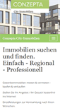 Mobile Screenshot of conzepta-city-immobilien.de
